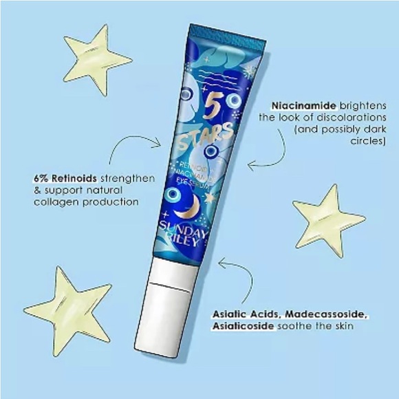 SUNDAY RILEY 5 Stars Retinoid and Niacinamide Eye Serum - Picture 2 of 4